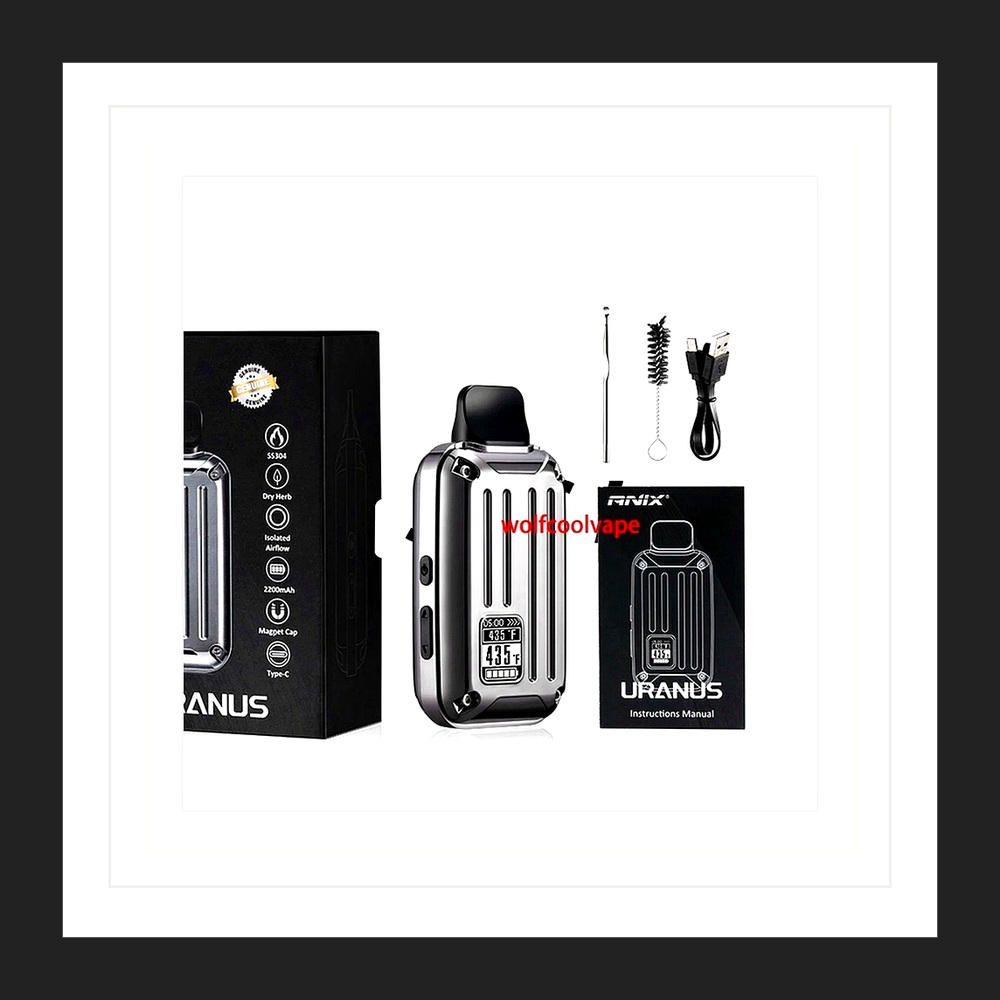 Wolfcoolvape ANIX Uranus Dry H - Dry Herb Vaping Accessories review and price