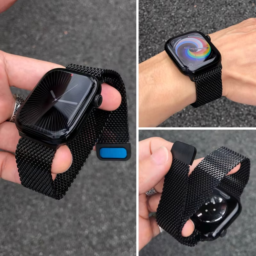 Steel Mesh Milanese Strap For  - Mesh Coil Strip review and price