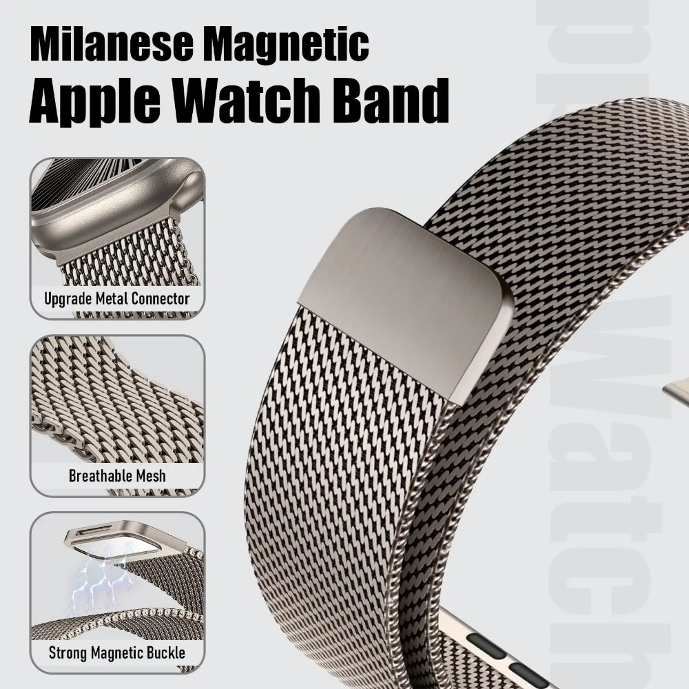 Steel Mesh Milanese Strap For  - Mesh Coil Strip review and price