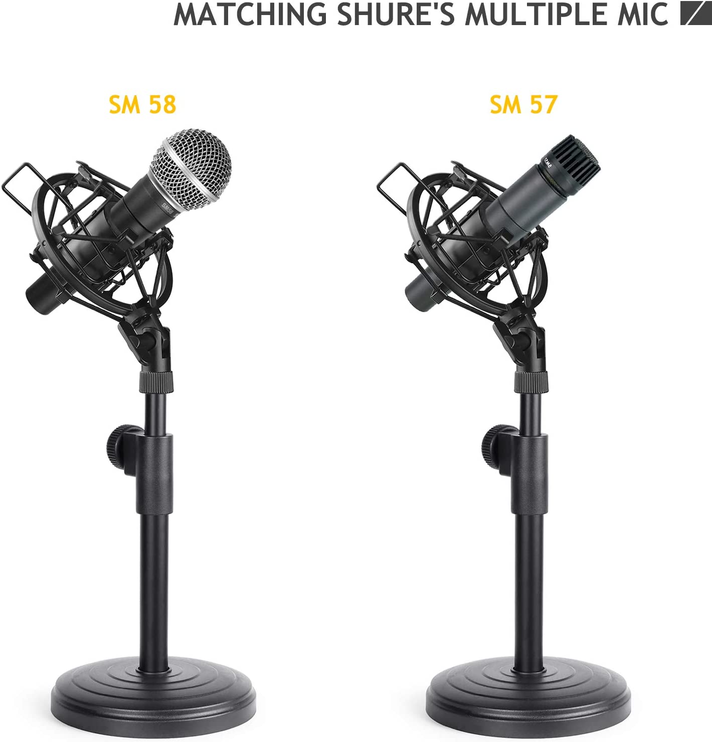 Desk Microphone Stand, Adjusta - Shure Mic Sm58 review and price